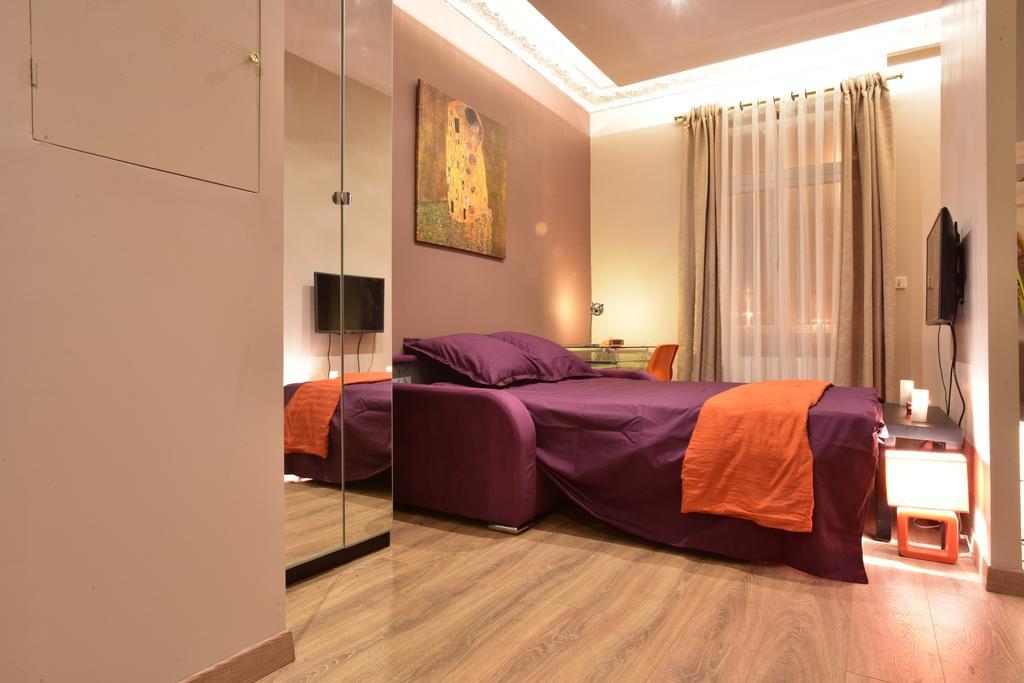 Loft Deluxe Du Moulin Vert Paris Rom bilde
